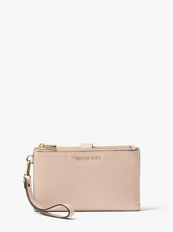 Michael Kors Adele Geldbörse Damen Rosa | Österreich-0893747