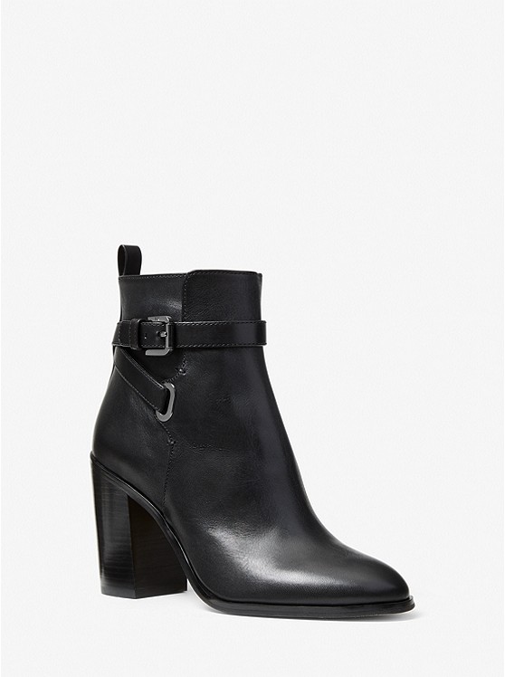 Michael Kors Aldridge Stiefeletten Damen Schwarz | Österreich-5714839