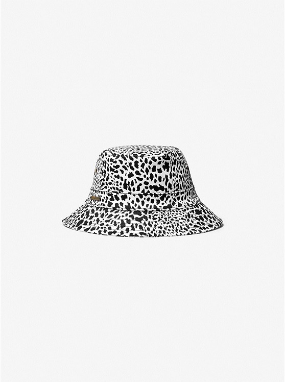 Michael Kors Animal Print Hüte Damen Schwarz Weiß | Österreich-7573841