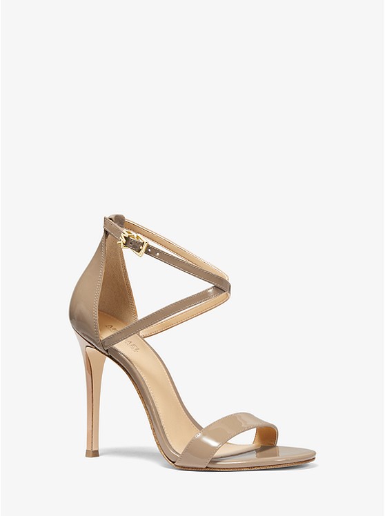 Michael Kors Antonia Sandalen Damen Hellbraun | Österreich-7389087