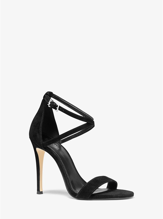 Michael Kors Antonia Sandalen Damen Schwarz | Österreich-4908715
