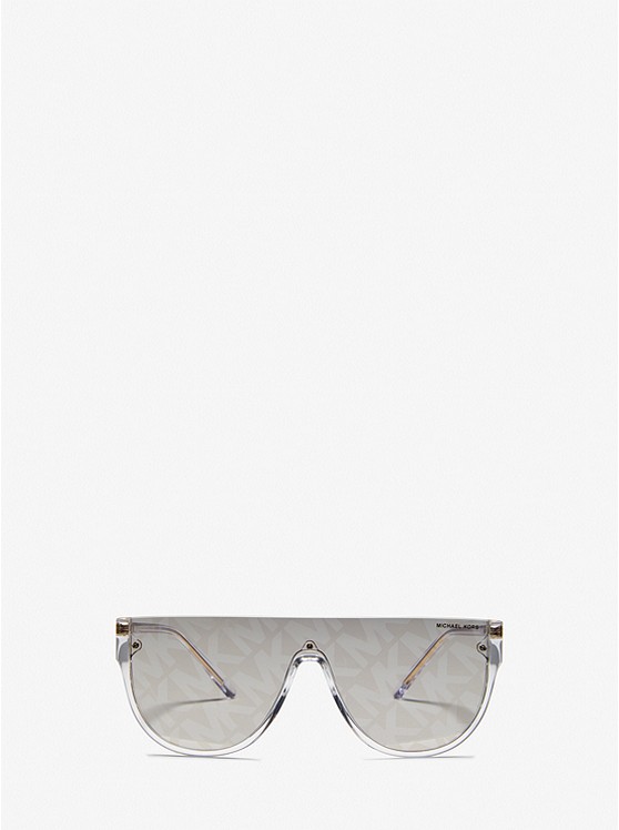 Michael Kors Aspen Sonnenbrille Damen Silber Gold | Österreich-5047881