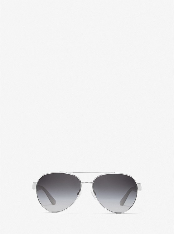 Michael Kors Blair I Sonnenbrille Damen Silber | Österreich-5487039