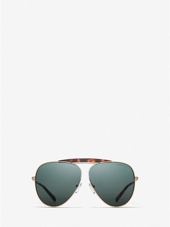 Michael Kors Bleecker Sonnenbrille Damen Gold | Österreich-7838407