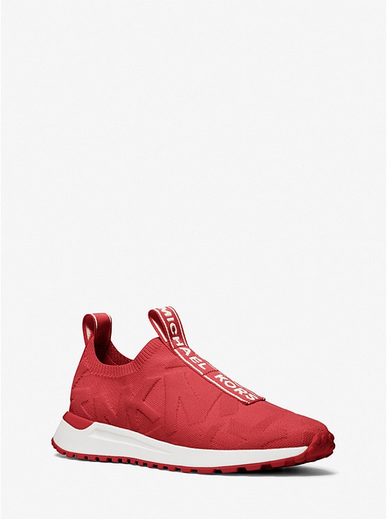 Michael Kors Bodie Sportschuhe Damen Rot | Österreich-1975084