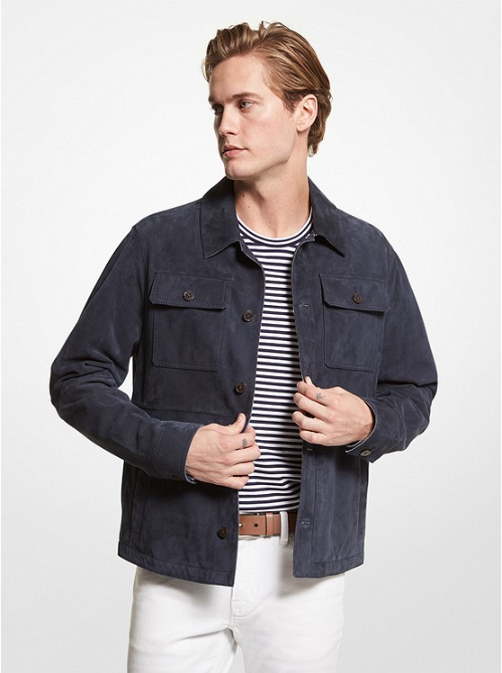 Michael Kors Bonded Jacke Herren Dunkelgrau | Österreich-4730517