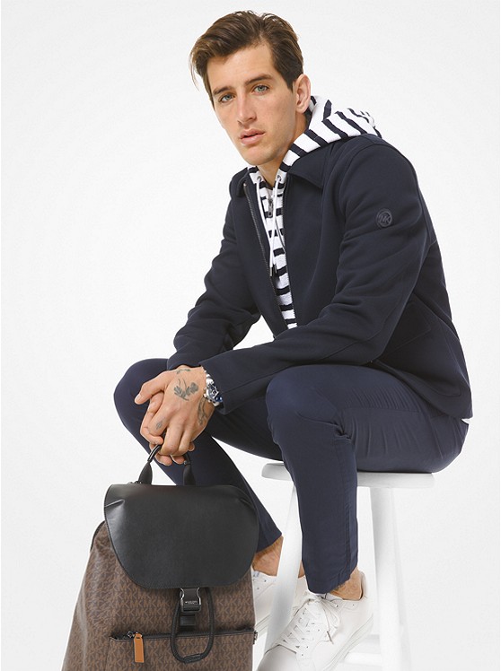 Michael Kors Bonded Jacke Herren Navy | Österreich-0851743