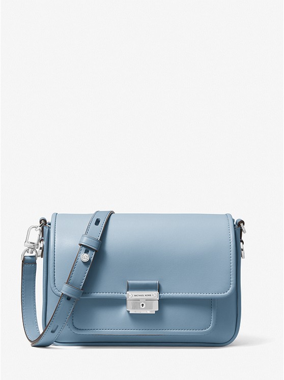 Michael Kors Bradshaw Kuriertaschen Damen Azurblau | Österreich-8794701
