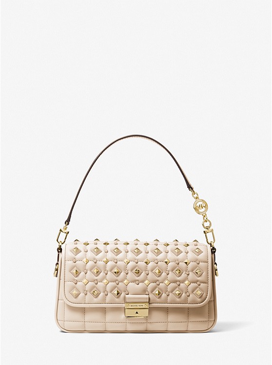 Michael Kors Bradshaw Schultertaschen Damen Khaki | Österreich-4071385