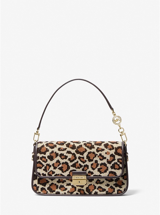 Michael Kors Bradshaw Schultertaschen Damen Schokolade | Österreich-4387089