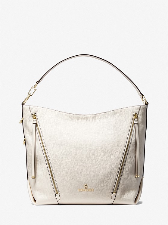 Michael Kors Brooklyn Schultertaschen Damen Weiß | Österreich-1409785