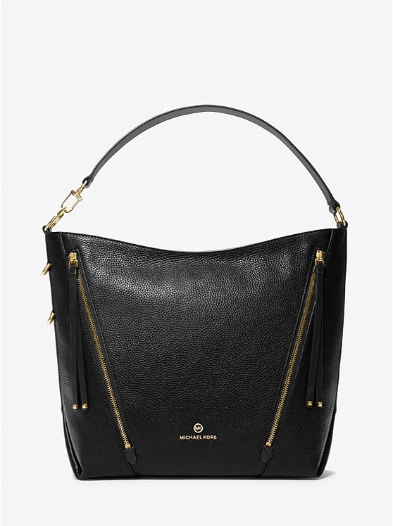 Michael Kors Brooklyn Schultertaschen Damen Rot | Österreich-8890174
