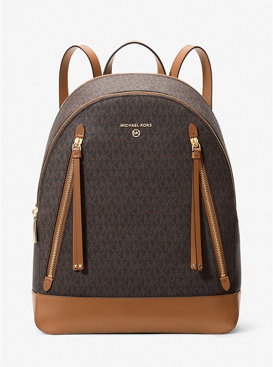Michael Kors Brooklyn Tragetaschen Damen Braun Gelb Braun | Österreich-7845731