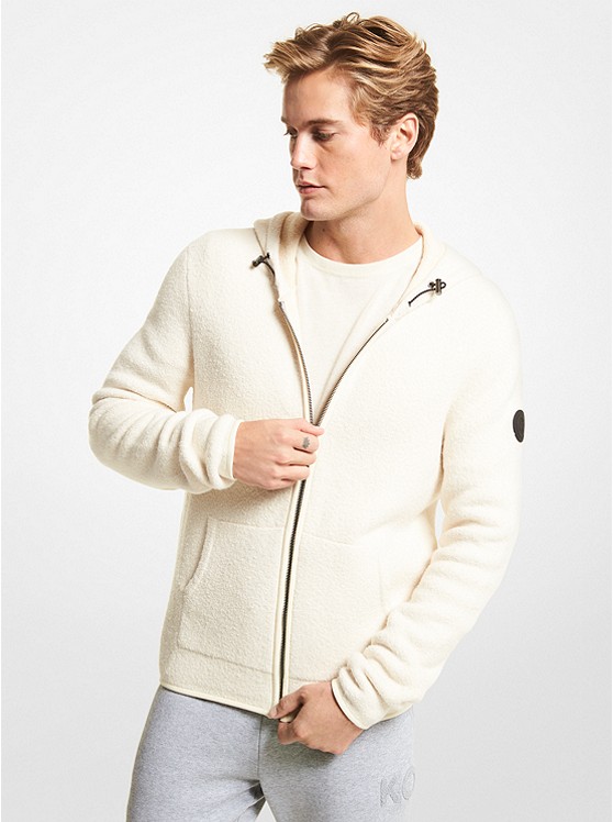 Michael Kors Brushed Hoodie Herren Dunkelgrün | Österreich-8717849