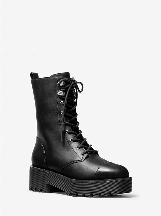 Michael Kors Bryce Kampfstiefel Damen Weiß | Österreich-7088453