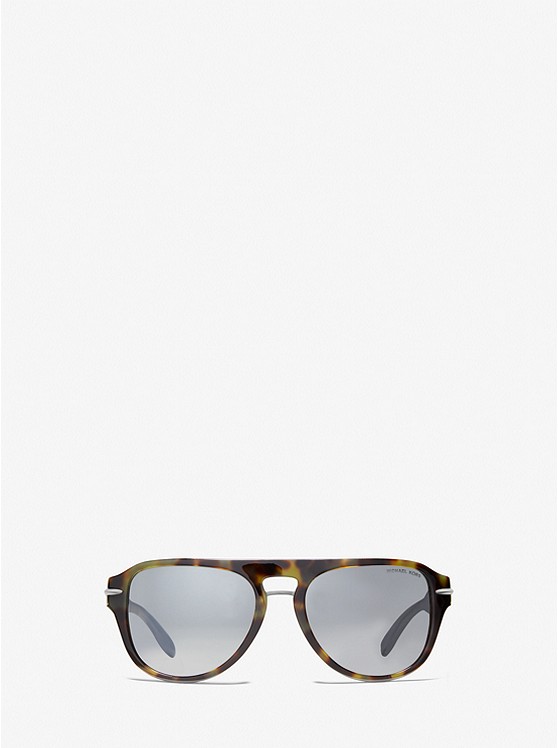Michael Kors Burbank Sonnenbrille Damen Olivgrün | Österreich-7408783