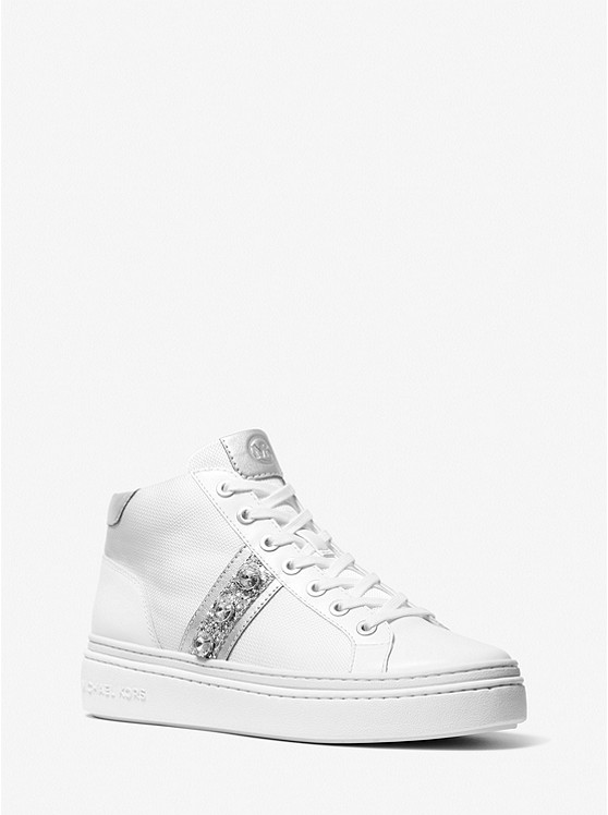 Michael Kors Chapman High Top Sneakers Damen Weiß | Österreich-7859873