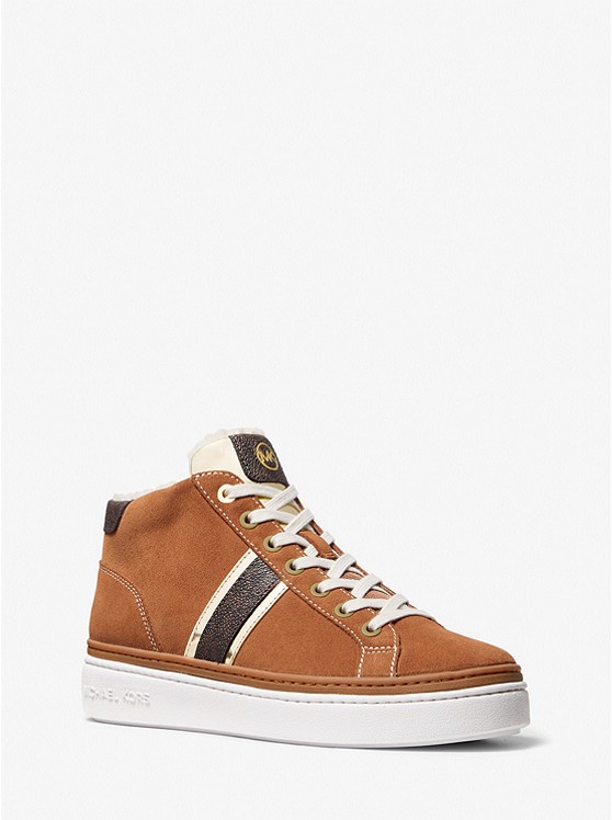 Michael Kors Chapman High Top Sneakers Damen Braun | Österreich-8108974