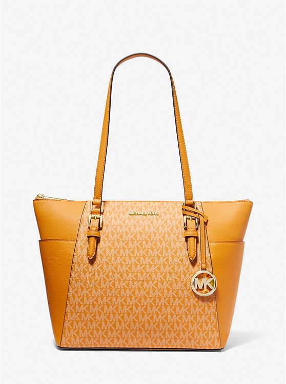 Michael Kors Charlotte Tragetaschen Damen Orange Mehrfarbig | Österreich-9780714