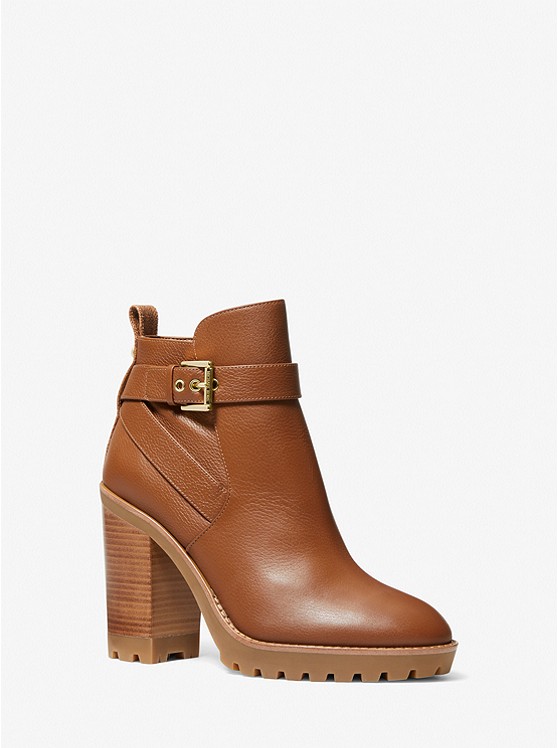 Michael Kors Clancy Stiefeletten Damen Braun | Österreich-9717485