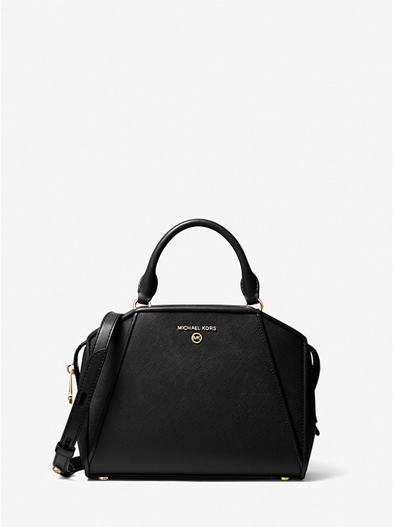 Michael Kors Cleo Schulranzen Damen Schwarz | Österreich-5834197