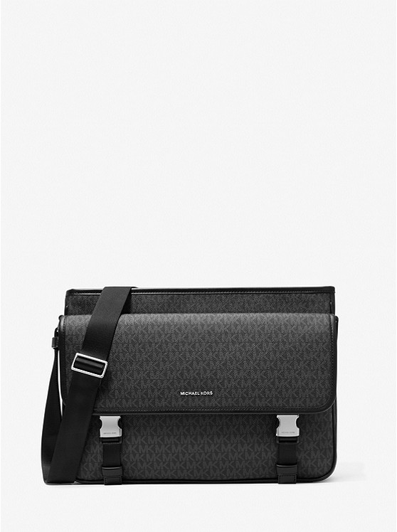 Michael Kors Cooper Kuriertaschen Herren Schwarz | Österreich-0719354