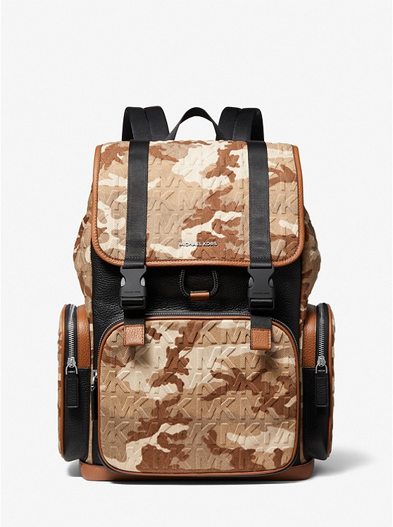 Michael Kors Cooper Rucksäcke Herren Khaki | Österreich-1903857