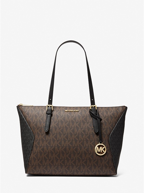 Michael Kors Coraline Tragetaschen Damen Braun Mehrfarbig | Österreich-7884759