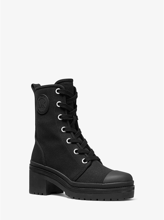 Michael Kors Corey Kampfstiefel Damen Weiß | Österreich-4875719