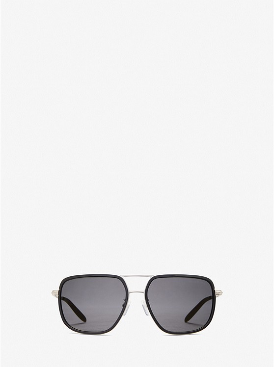 Michael Kors Del Ray Sonnenbrille Herren Silber | Österreich-9718534