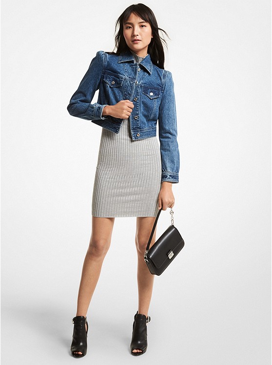 Michael Kors Denim Jacke Damen Blau | Österreich-4308877