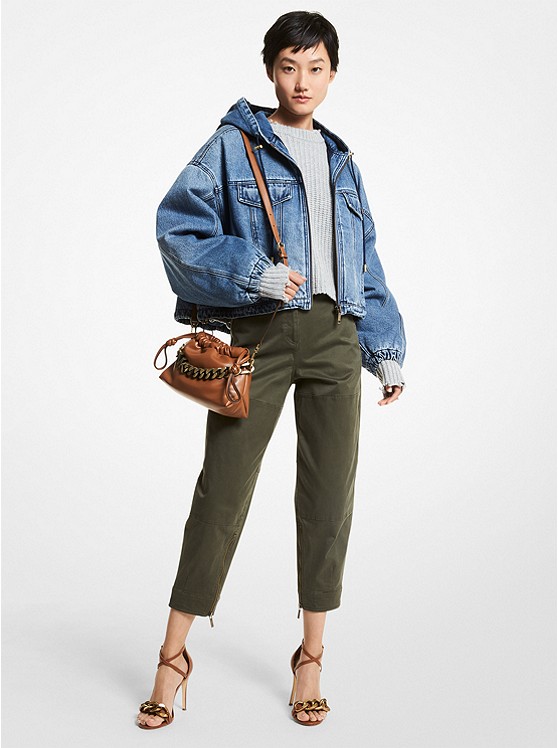 Michael Kors Denim Jacke Damen Blau | Österreich-8980775