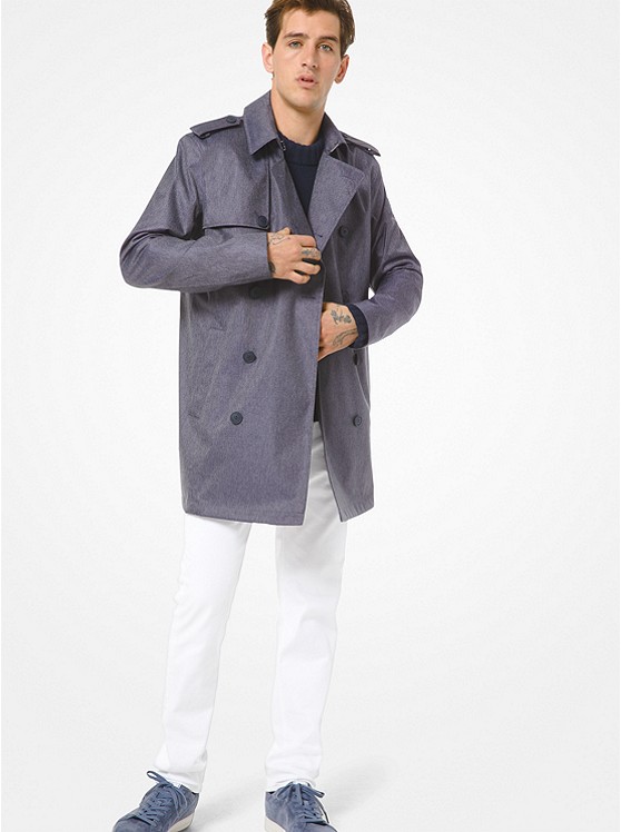 Michael Kors Denim Mäntel Herren Helllila | Österreich-3504891