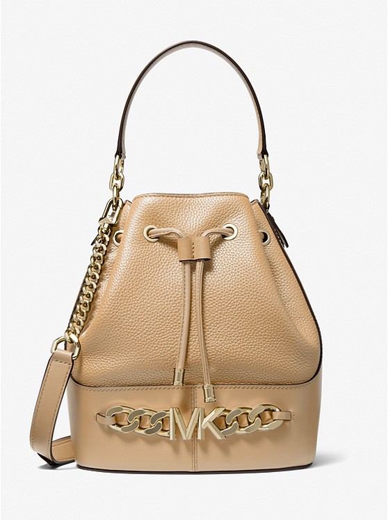 Michael Kors Devon Bucket Tasche Damen Braun | Österreich-8735910