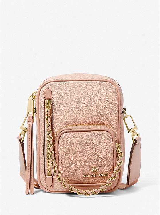 Michael Kors Elliot crossbody taschen Damen Rosa | Österreich-9047873