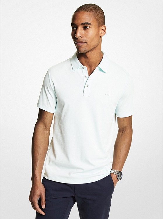 Michael Kors Embroidered Polo Hemd Herren Weiß | Österreich-8941707