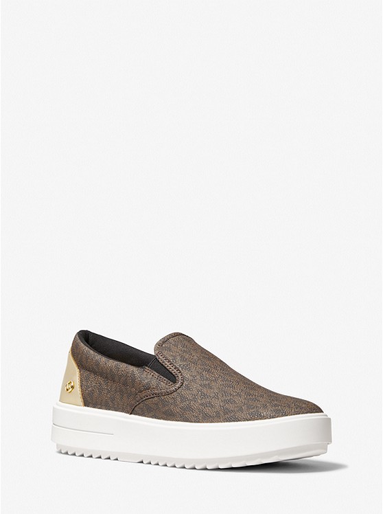 Michael Kors Emmett Slip-on-sneakers Damen Braun | Österreich-4189037