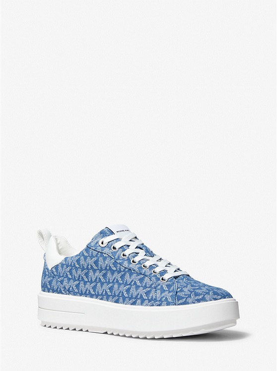 Michael Kors Emmett Sneakers Damen Blau | Österreich-8435789