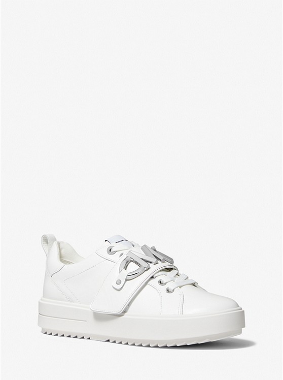 Michael Kors Emmett Sneakers Damen Weiß | Österreich-0739571