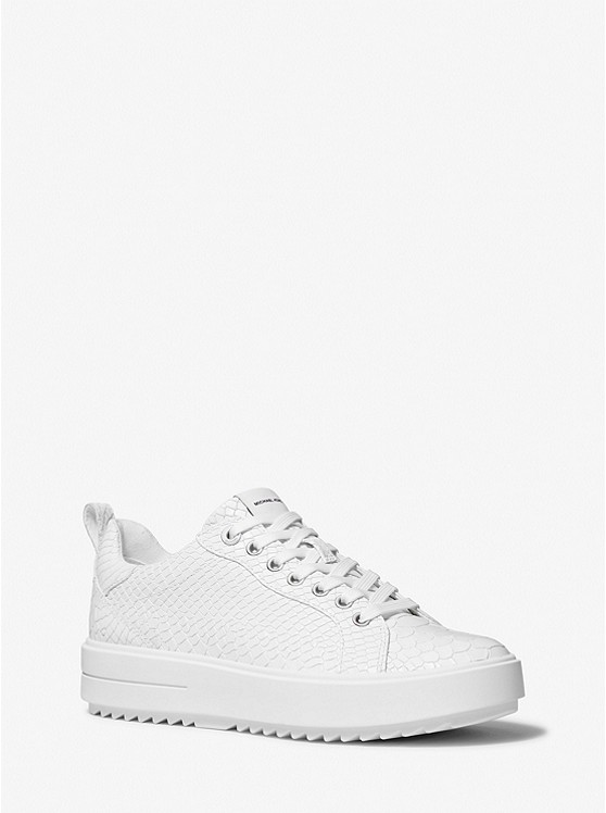 Michael Kors Emmett Sneakers Damen Weiß | Österreich-5194707