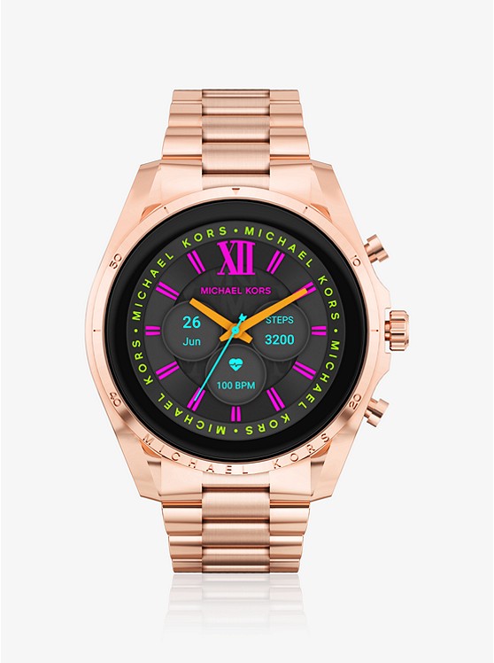 Michael Kors Gen 6 Smartwatches Damen Rosa Gold | Österreich-8397501