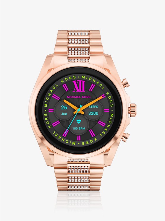 Michael Kors Gen 6 Smartwatches Damen Rosa Gold | Österreich-8493570