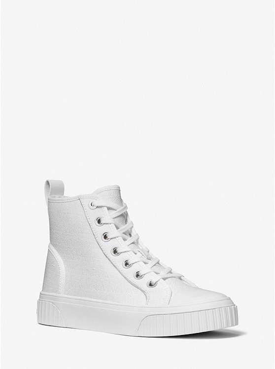 Michael Kors Gertie High Top Sneakers Damen Weiß | Österreich-7801849