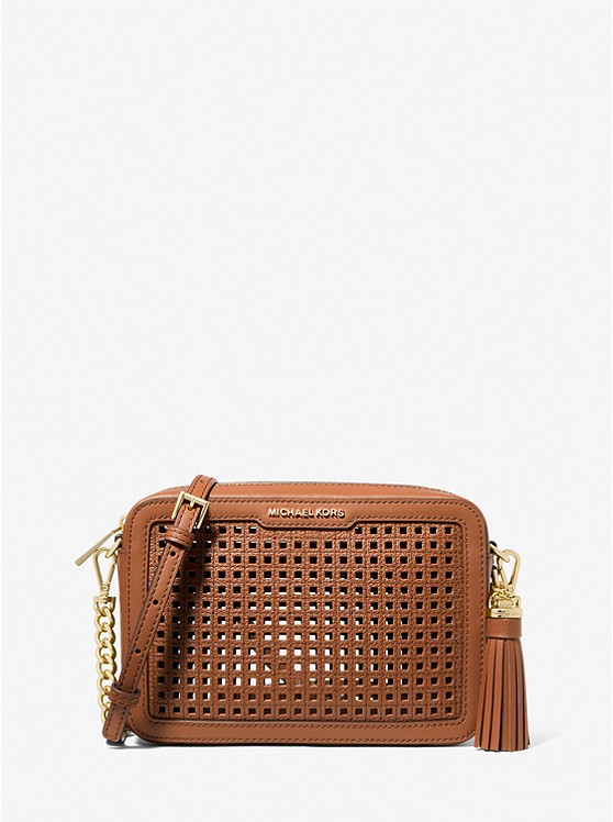 Michael Kors Ginny crossbody taschen Damen Braun | Österreich-8774810