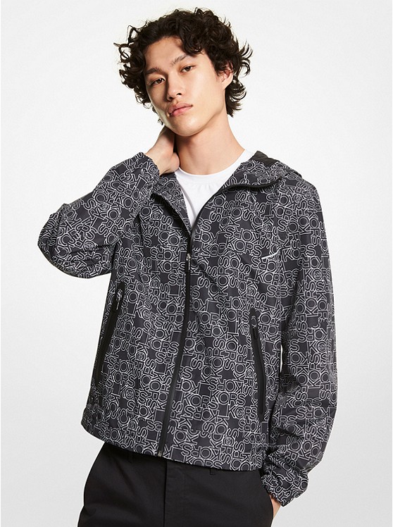 Michael Kors Graphic Jacke Herren Schwarz | Österreich-5984081