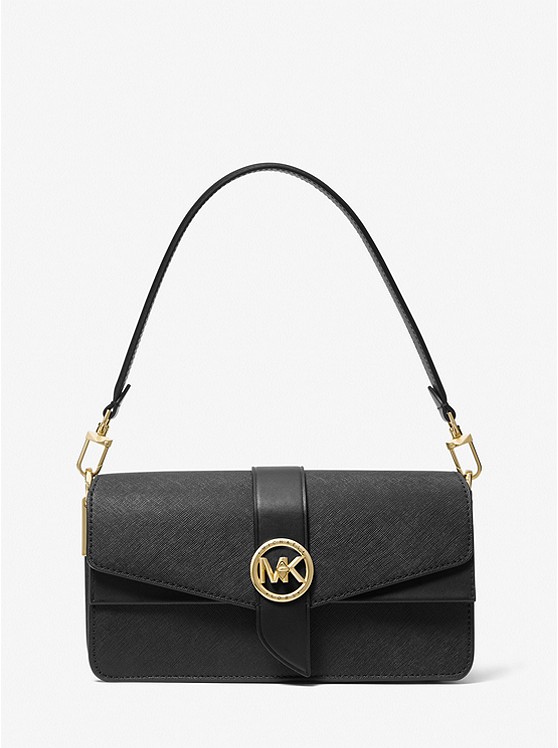 Michael Kors Greenwich Schultertaschen Damen Rot | Österreich-8179470
