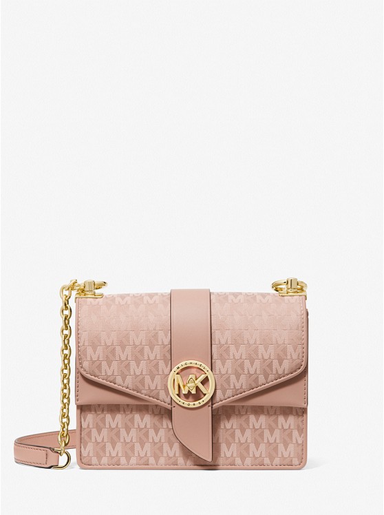 Michael Kors Greenwich crossbody taschen Damen Rosa | Österreich-9837104
