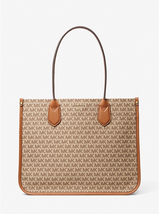 Michael Kors Heidi Tragetaschen Damen Beige Braun | Österreich-3187750