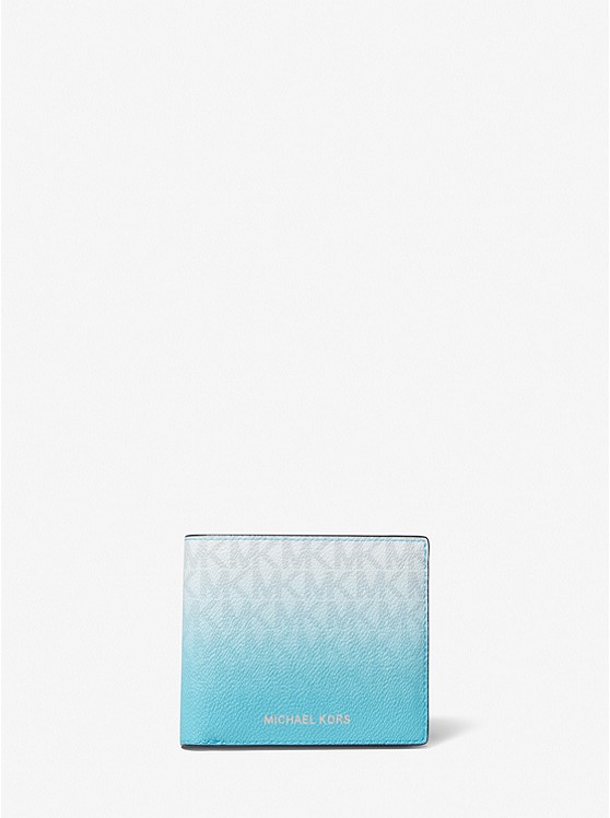 Michael Kors Hudson Bifold Geldbörse Herren Navy Weiß | Österreich-0541878