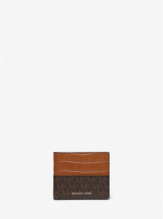 Michael Kors Hudson Bifold Geldbörse Herren Schwarz | Österreich-4587703